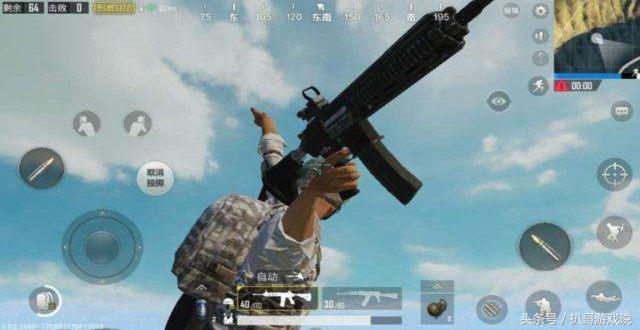 刺激战场m416狙击步枪,刺激战场m16a4步枪是全自动的吗