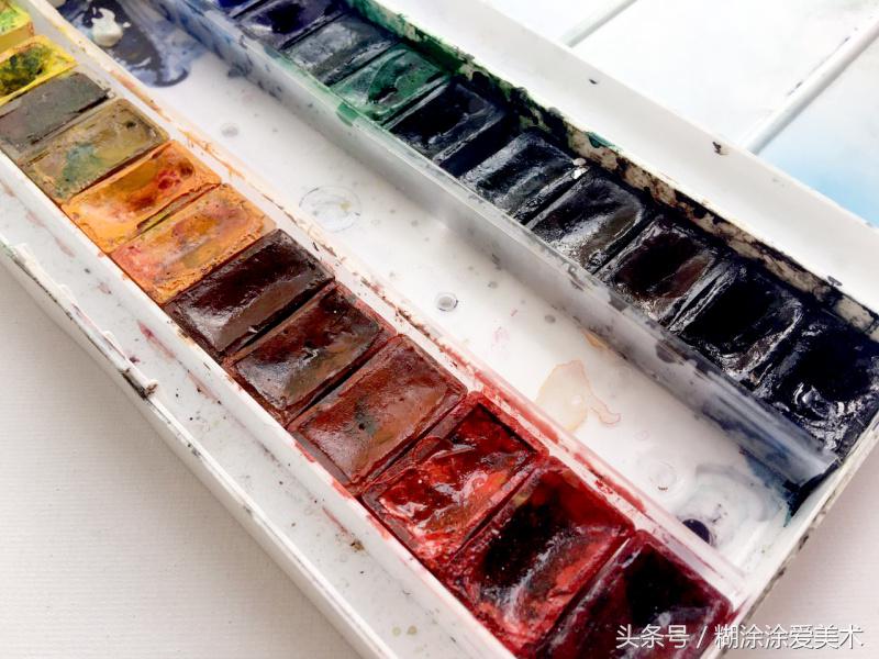 画水彩需要哪些工具,水彩工具全套