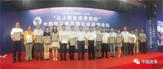 轻工百强揭晓鞋革榜上有名——中国轻工业百强企业高峰论坛在京举行