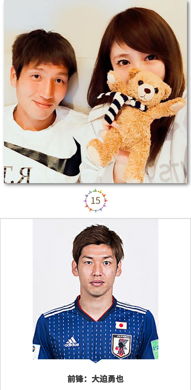 盘点日本高颜值足球队员太太,世界杯足球球星太太团