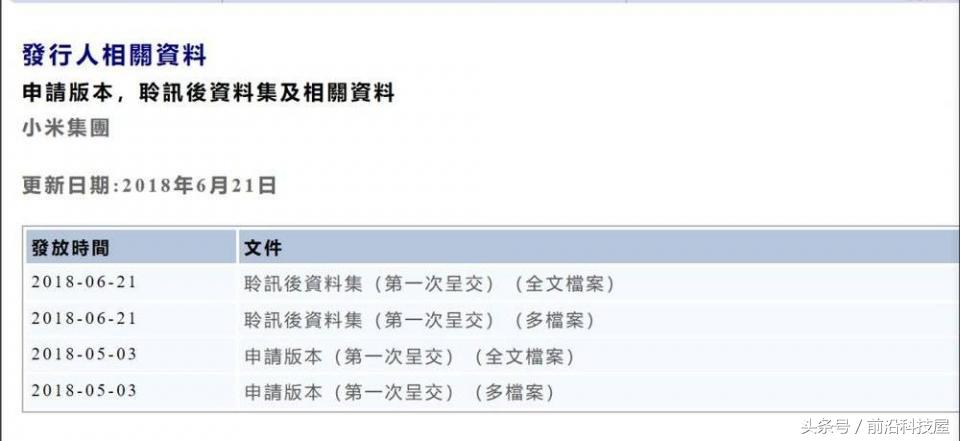 小米招股书解读资源,小米招股说明书解读