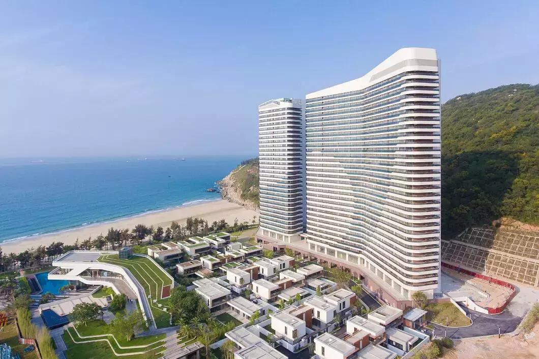 网红酒店等你来打卡，*江阳**海陵岛北洛秘境度假酒店~108米无边泳池