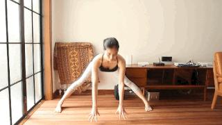 5个有效的瘦小腿瑜伽动作图,瑜伽瘦大小腿的最快方法