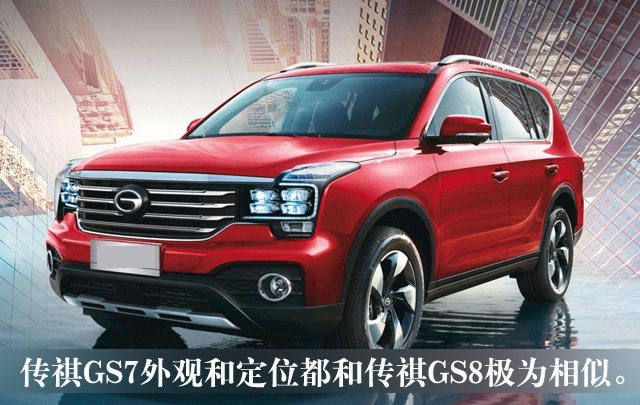 老谢车评传祺gs7,2019年1月传祺gs71.8t排量自动挡