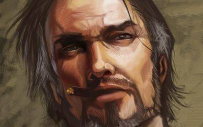 游戏角色抽烟,游戏角色吸烟