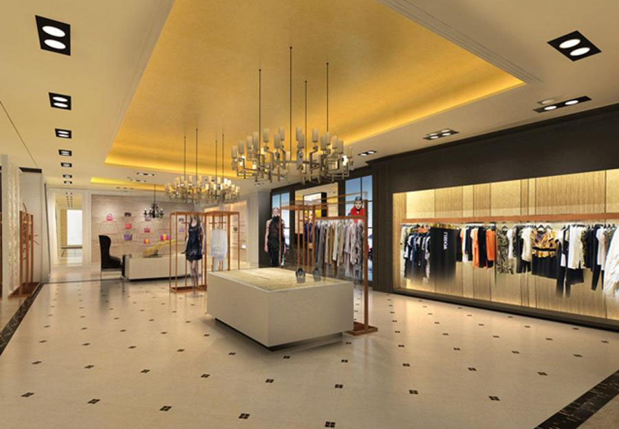 女装服装店衣服怎么挂好看,2021服装店女装装修风格