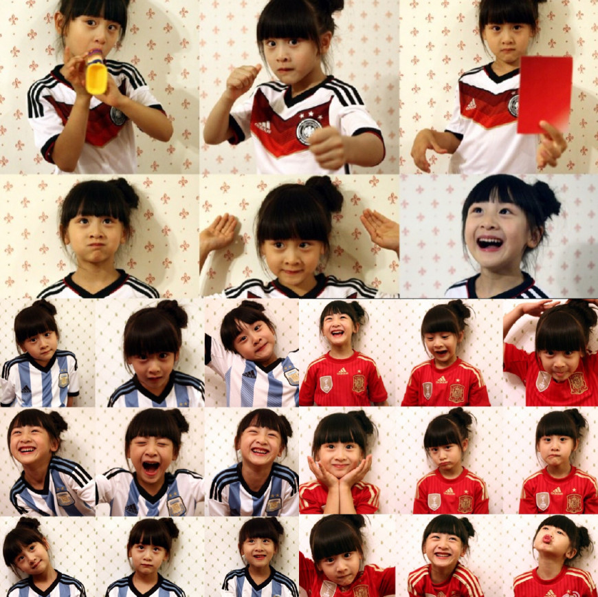 田亮森碟图片,田亮儿女写真