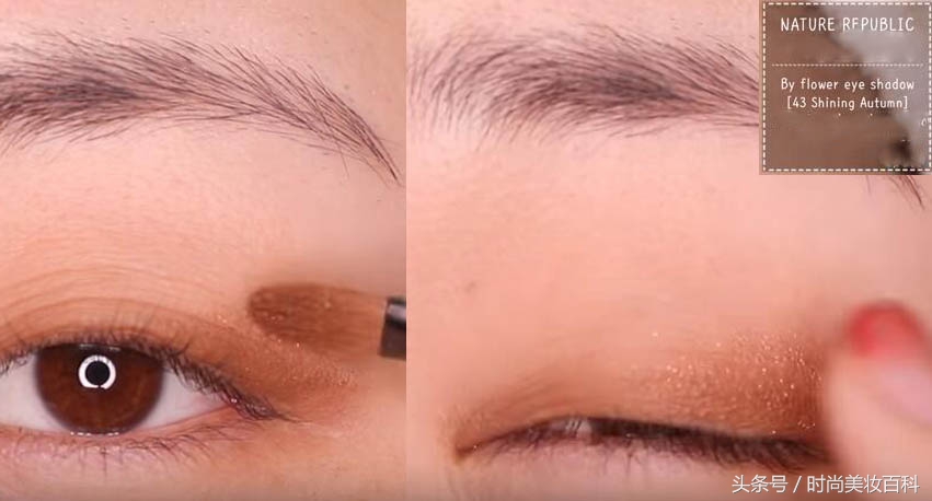 大地色眼妆配什么色的口红和腮红,日常眼妆怎么画显大又干净大地色