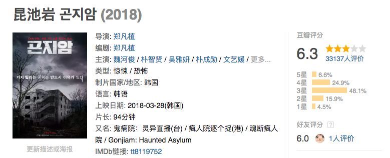 很多人第一次看韩国恐怖片昆池岩,比昆池岩更恐怖的最新韩国恐怖片