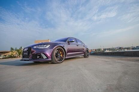 奥迪s6改装电镀外观,奥迪s6外观升级