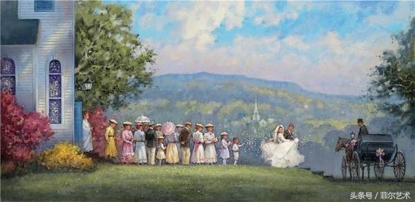 法国画家皮尔斯人物油画作品,保罗兰德水彩作品