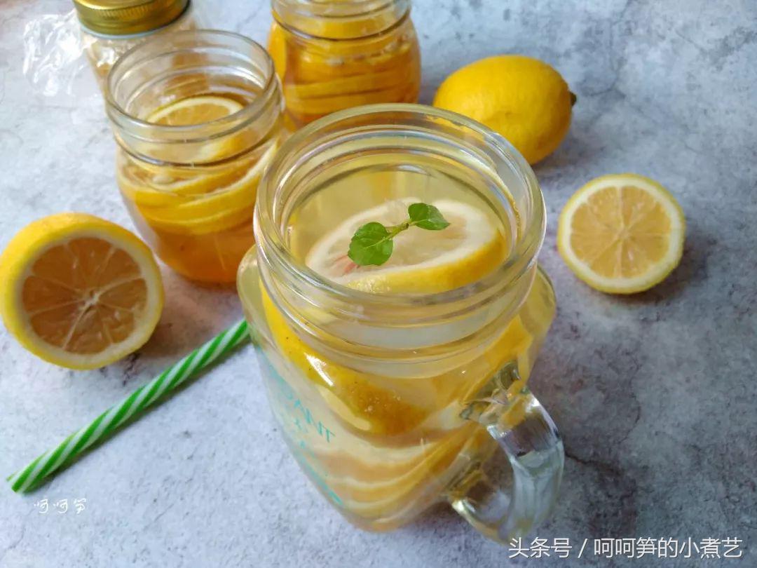 怎么做蜂蜜柠檬水超好吃又好看,柠檬水的做法简单又好喝不加蜂蜜