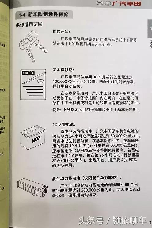 丰田双擎电池终身质保有什么条件,一公里3毛多的电池