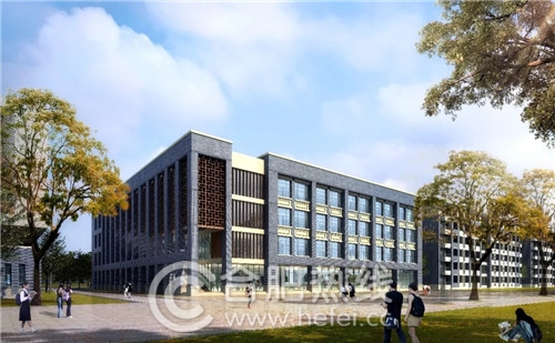 新四中校园,为四中打call