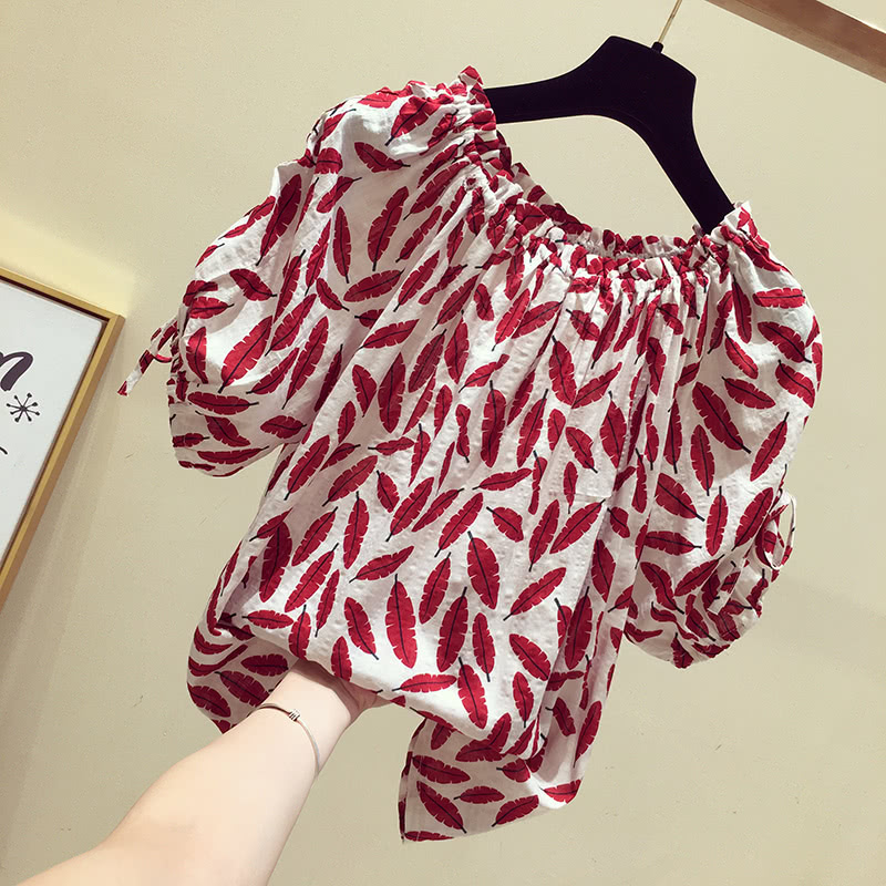 女休闲时尚今年最火的雪纺衫,一塌糊涂的雪纺衫