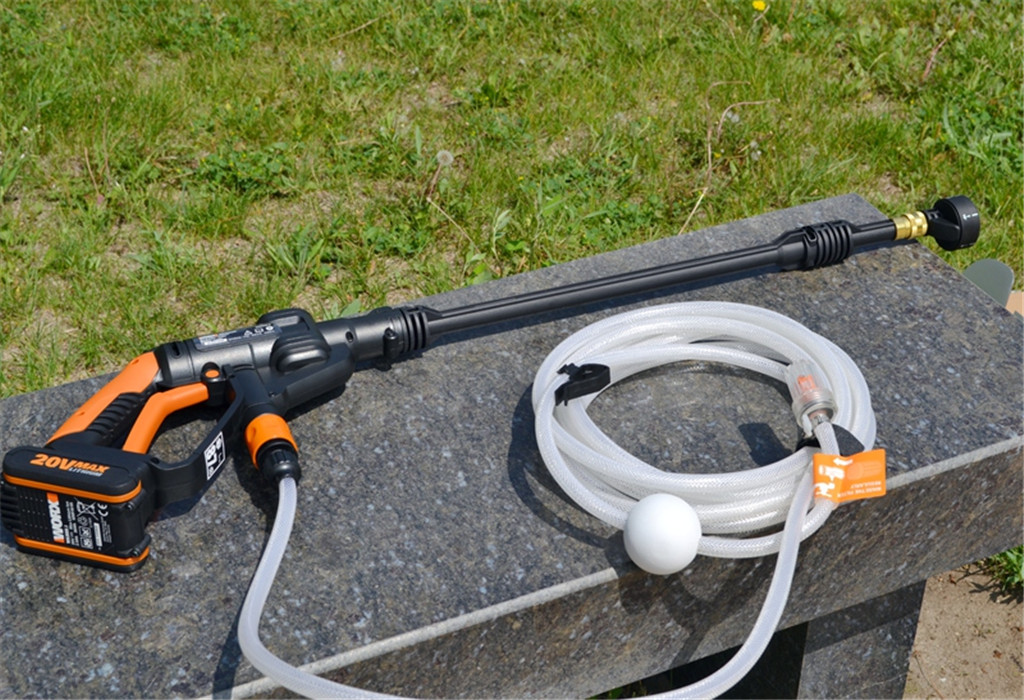 不用电的户外洗车神器,威克士无线洗车神器高压水枪