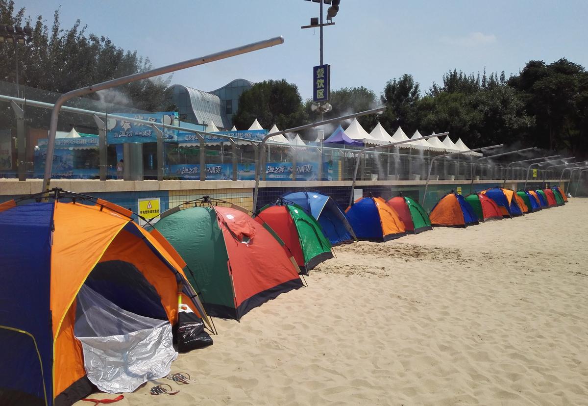 看足球现场比赛震撼,看沙滩足球