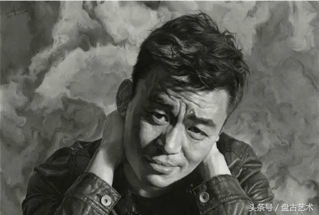 俗家弟子和明星都佩服的艺术家（盘古文化艺术油画装饰画国画定制