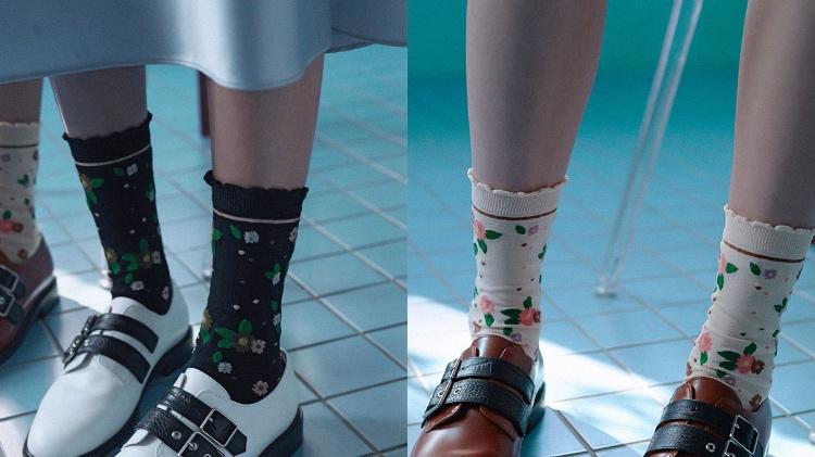夏天露腿穿袜子好还是不穿显腿长,别再露脚踝了秋天露袜才是真时髦