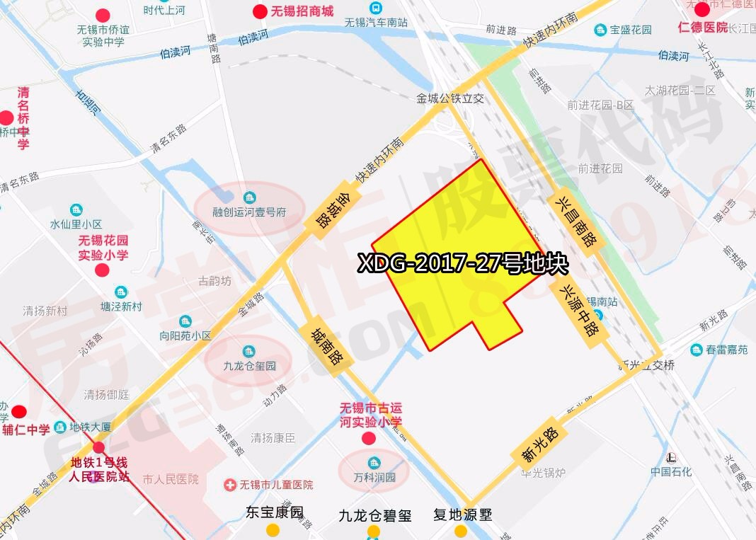 无锡梁溪区地块,无锡锡东新城待开发地块