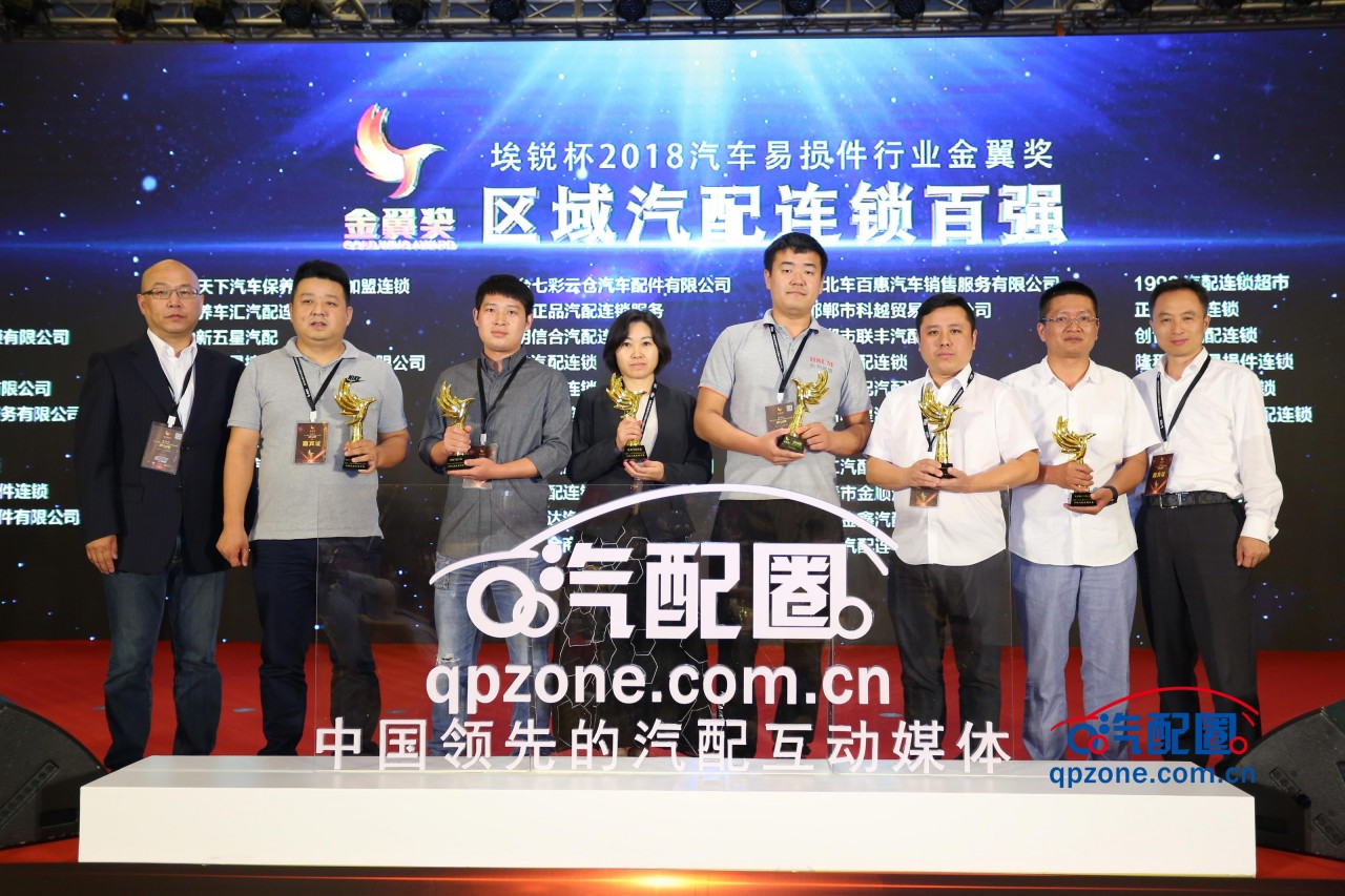埃锐杯2018(首届)中国汽车易损件行业金翼奖颁奖盛典隆重举行