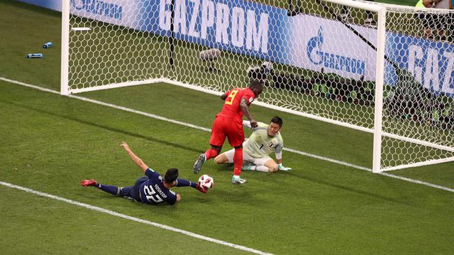 比利时反击日本最后一球,日本男足vs比利时的转折点