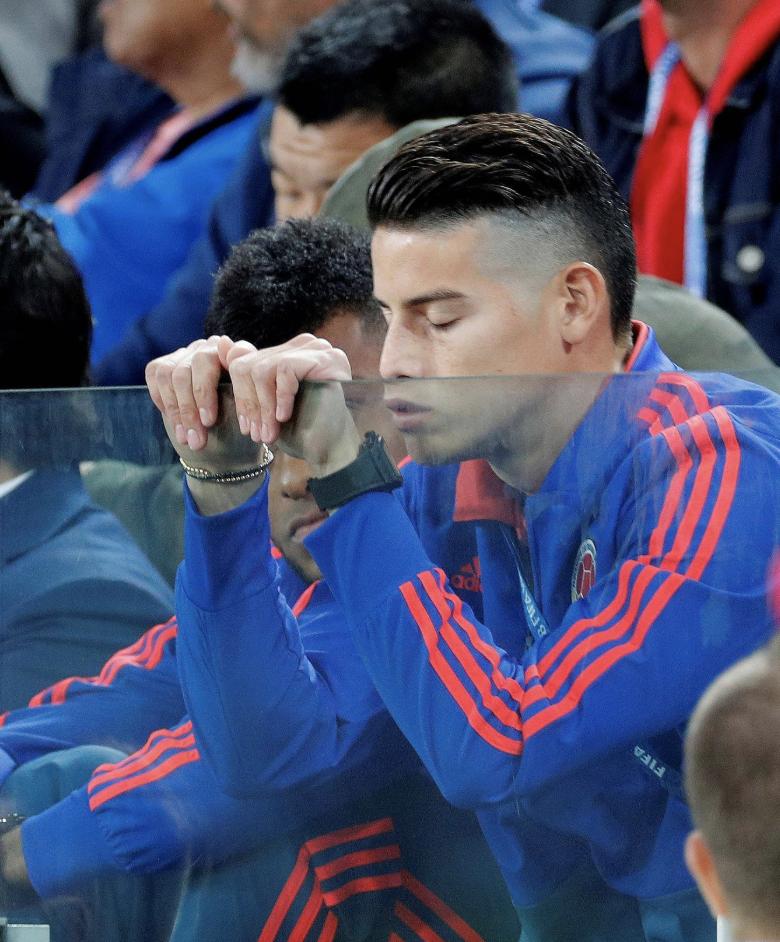 哥伦比亚的伤心片段,哥伦比亚j罗替补上场全场欢呼