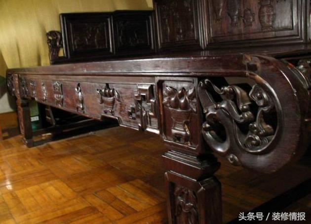 了解红木家具的方法,见识一下什么是真正的红木家具