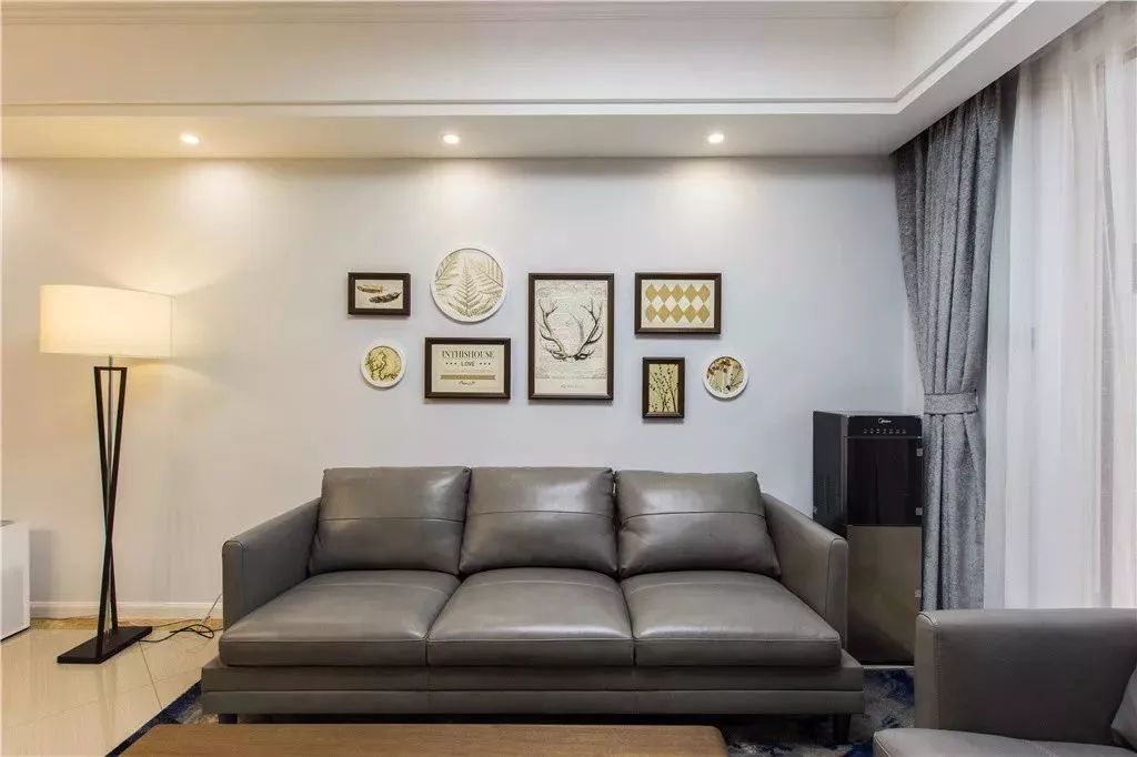 简约漂亮的沙发墙,轻奢简单沙发墙