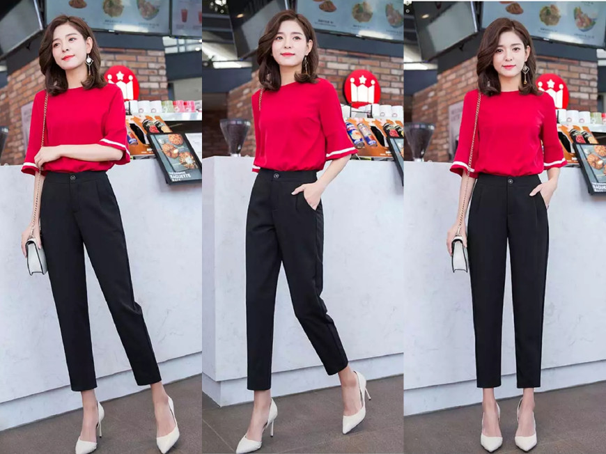 显瘦阔腿裤牛仔裤夏天穿,夏天穿阔腿裤还是束脚裤时尚