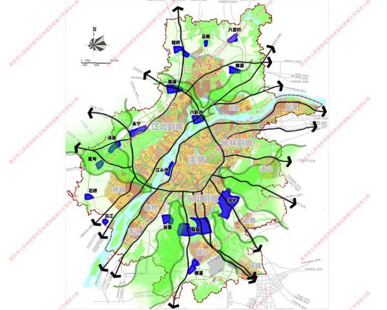 南京规划江北主城江宁怎么是副城,南京江北核心区发展潜力大吗