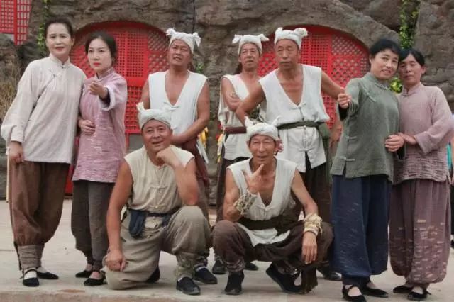 壶口古渡口小镇视频,黄河口文化艺术城集市