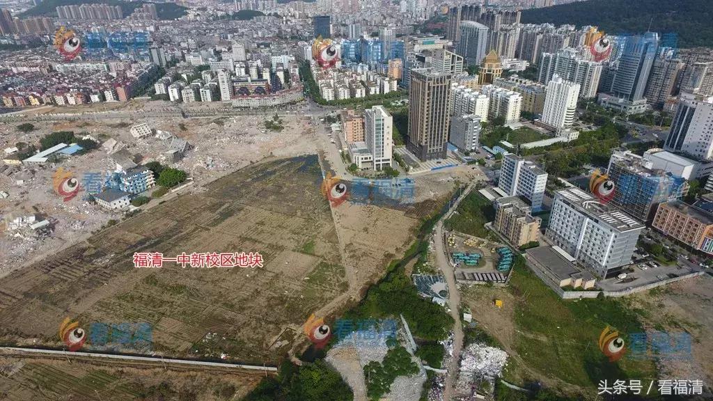 福清观溪一中新校区,福清一中平面图