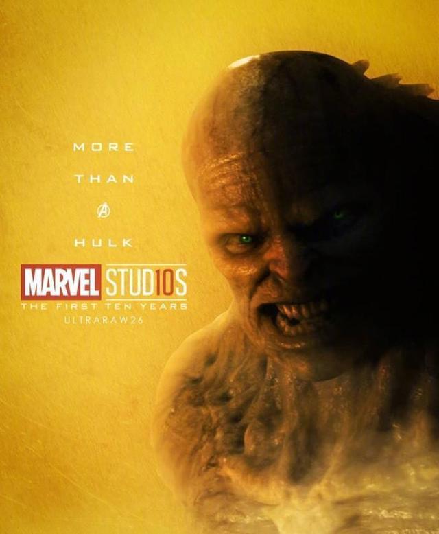 漫威10周年反派海报,漫威官方发布十周年特别角色海报