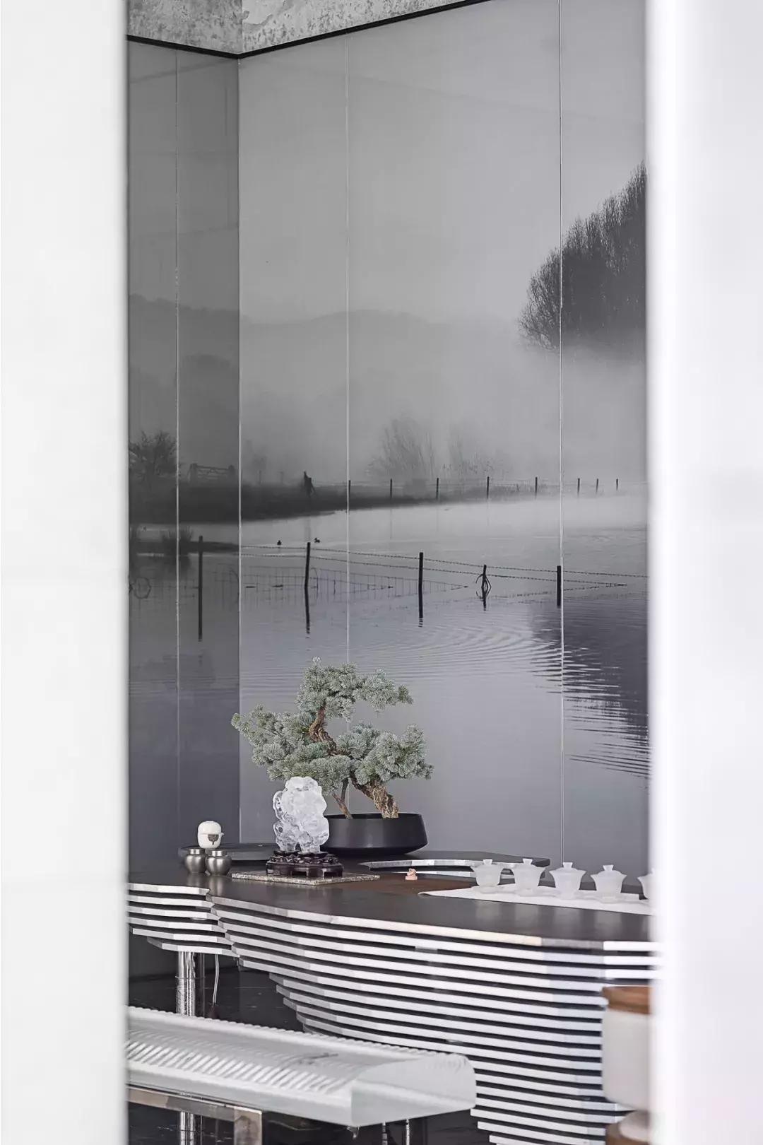 中式灰色大理石,用灰色大理石打造简素平和之境