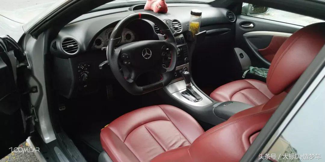 08款奔驰clk280爆改,过五六次户的车能要吗