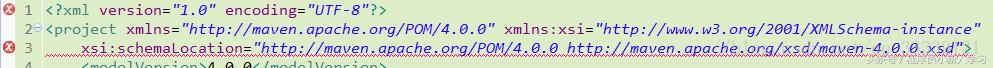 maven项目xml文件报错,导入github项目时无法选中