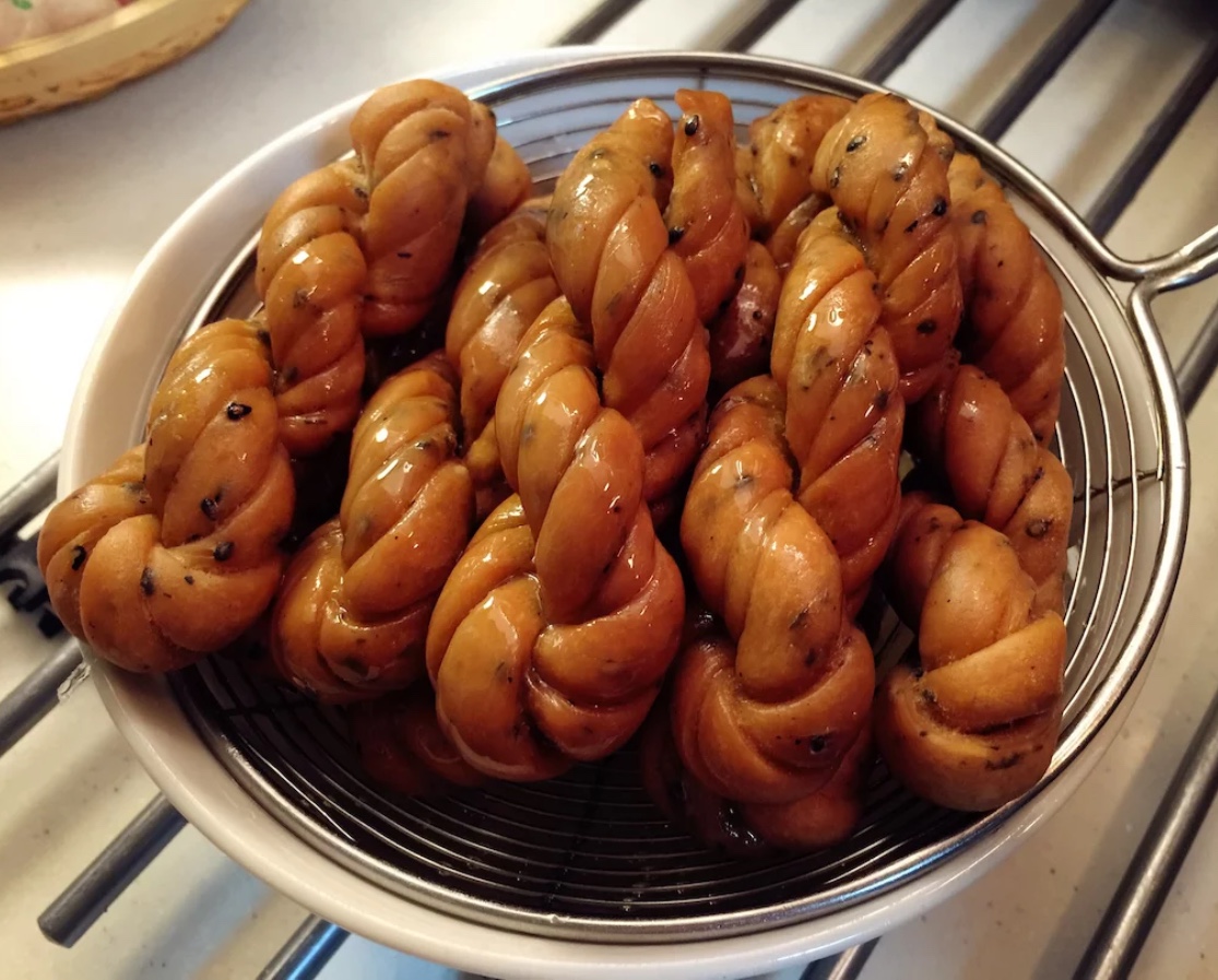 好吃的麻花外酥里软带香,六种口味小麻花香酥