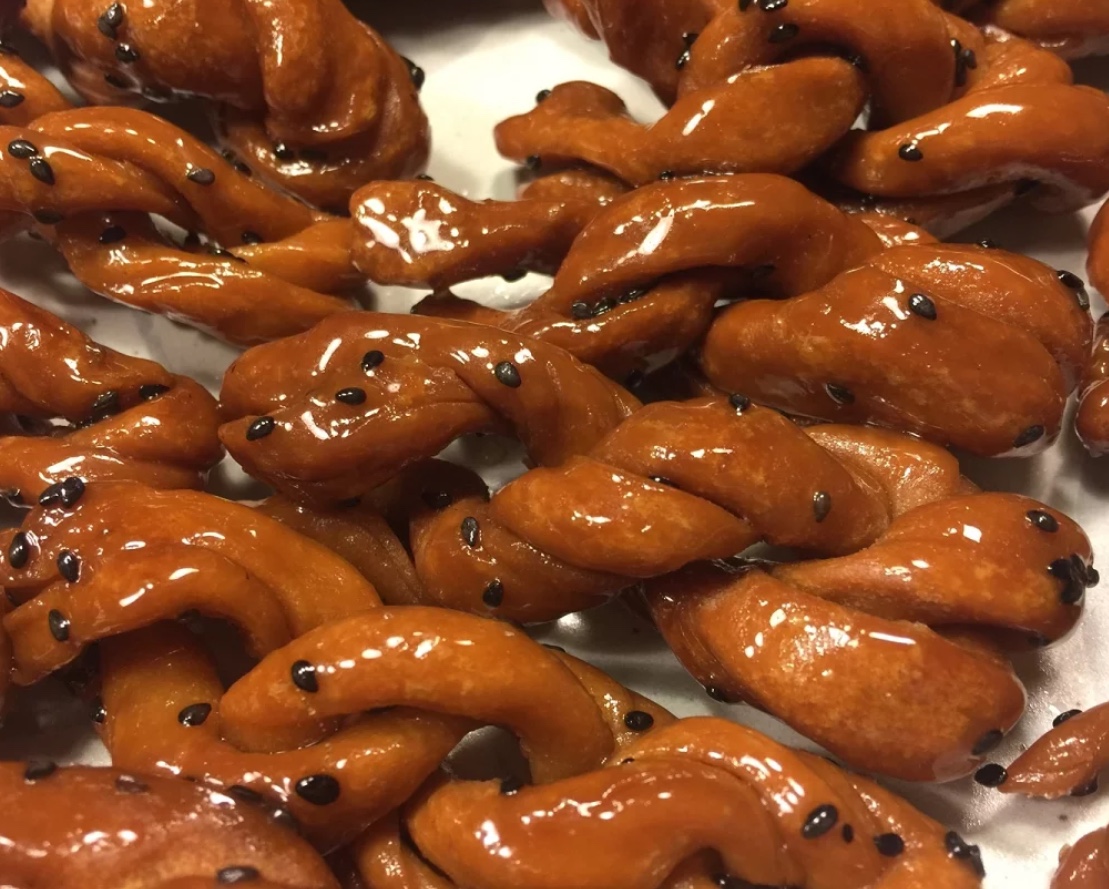 好吃的麻花外酥里软带香,六种口味小麻花香酥