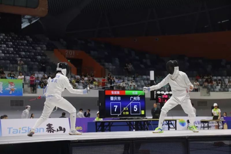 省运会青少年组击剑比赛收官,省运会击剑成绩