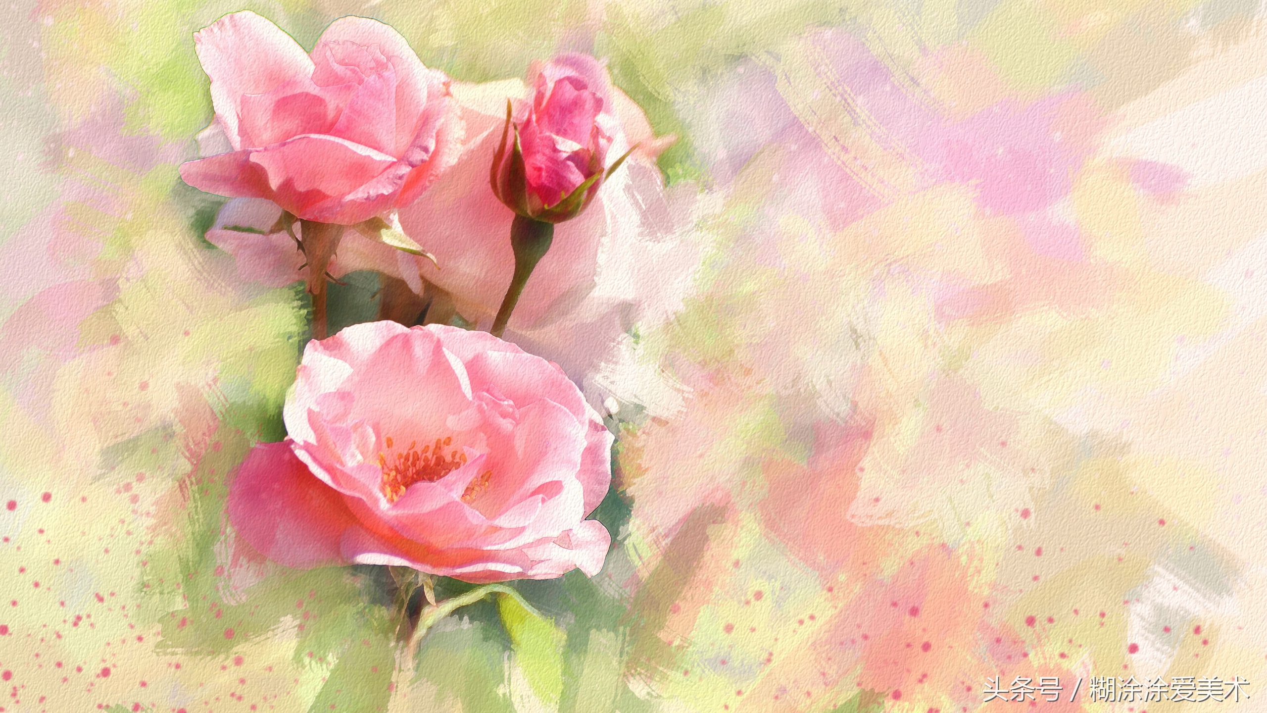 关于水彩你了解多少？水彩的基本画法