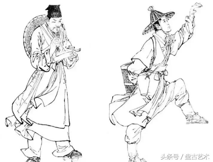 人物国画孙膑、庞涓技法，相当全面（盘古艺术油画国画书画定制