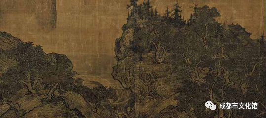 初学者比较好临摹的山水画,传统山水画临摹拓片