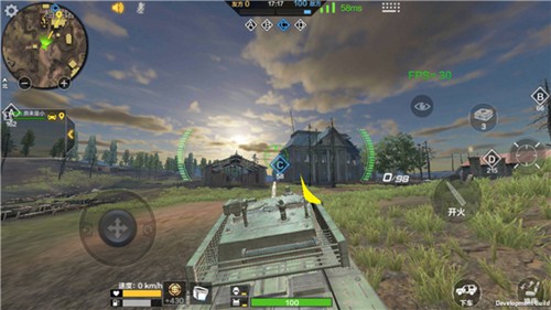 CF手游：战争风云坦克评测，坦克对战优缺点分析