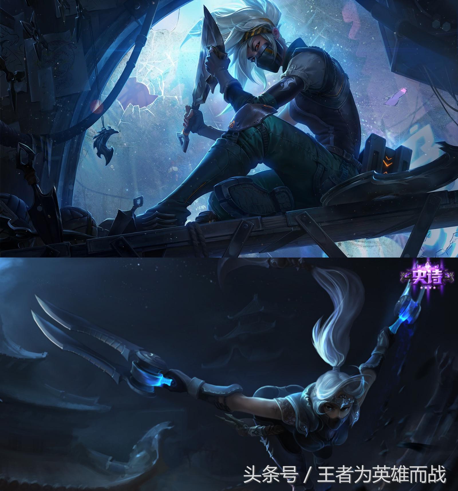 lol阿卡丽新皮肤2.6,lol阿卡丽新皮肤夜光涂鸦壁纸