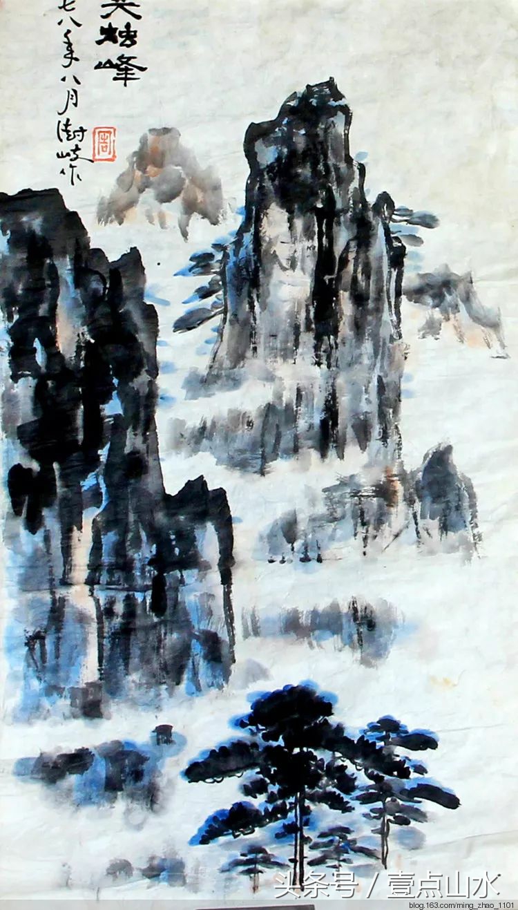 画山水风景画入门教程,山水画入门教程从零开始学国画