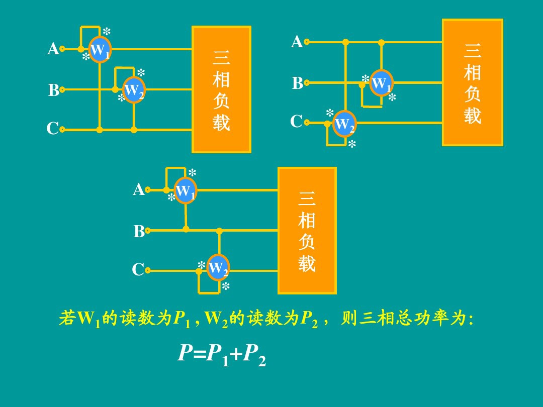 三相电零线有电流怎样计算功率,三相电流不平衡如何计算电功率
