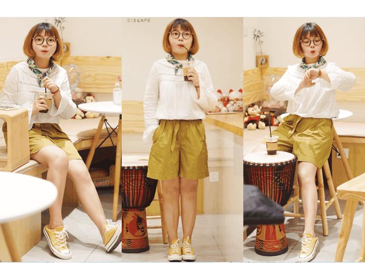 154矮胖妹，首尔之旅凭借6套优衣库被人疯狂搭讪！