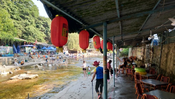 高冠瀑布风景,高冠瀑布游记