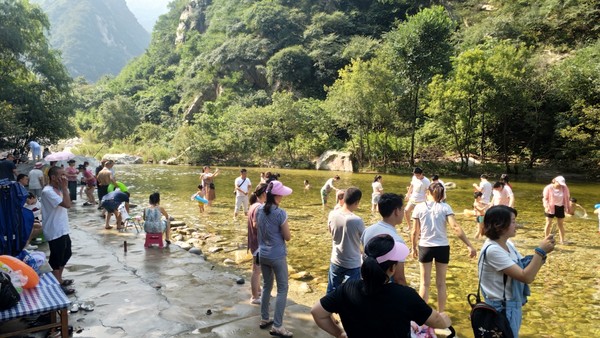 高冠瀑布风景,高冠瀑布游记